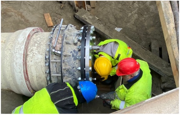 Tlakové zkoušky potrubí